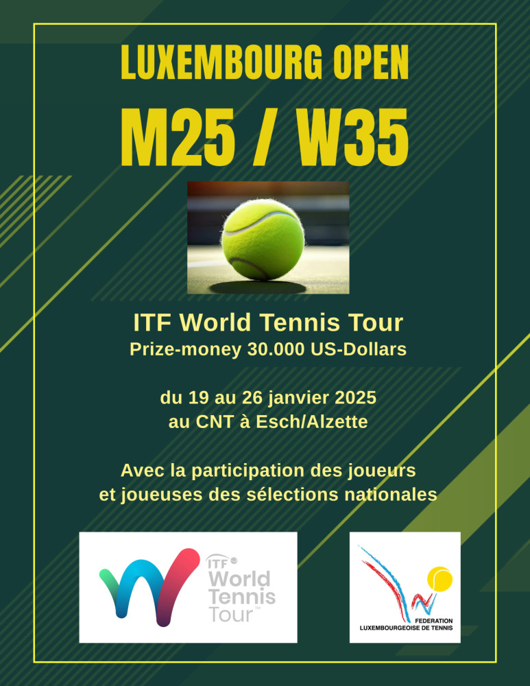 Luxembourg Open M25 / W35